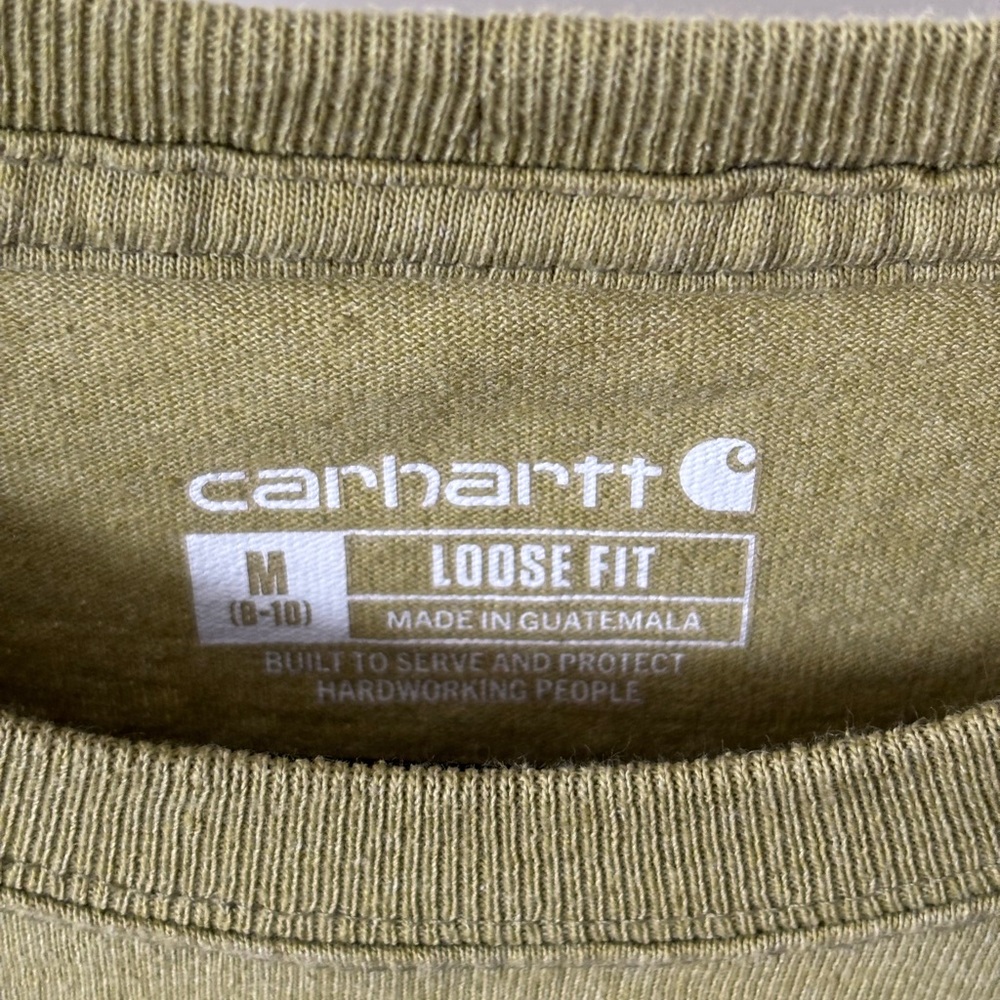 Carhartt Short Sleeve Tee in Olive in size medium - Picture 4 of 5